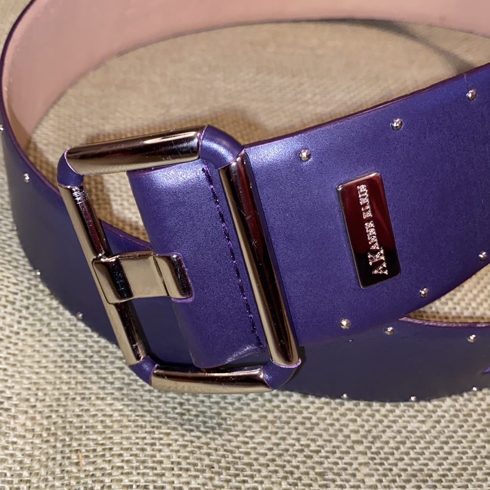 Anne Klein leather belt - Picture 4 of 17